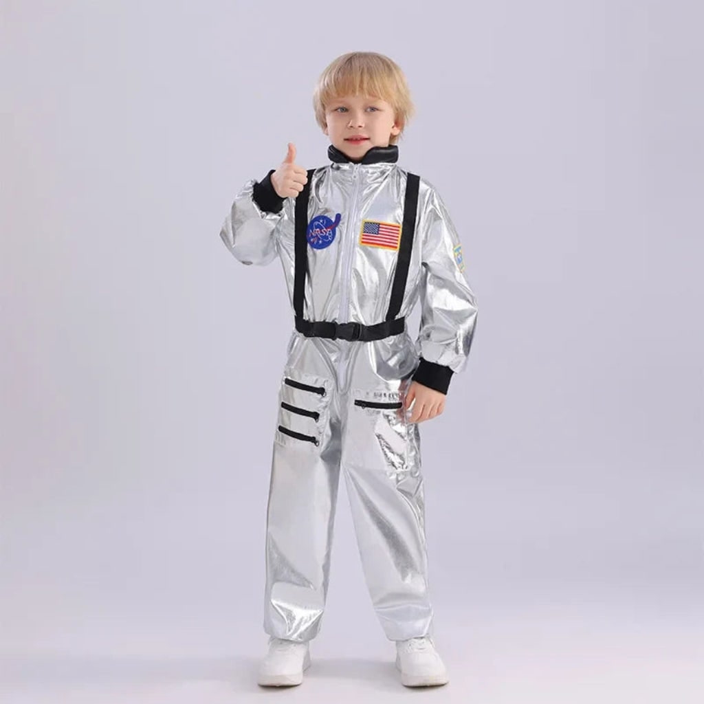 Halloween Costumes Kids Astronaut Jumpsuit