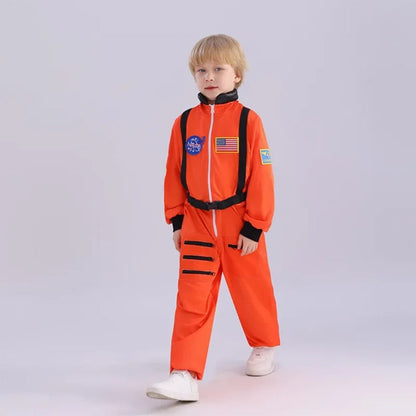 Halloween Costumes Kids Astronaut Jumpsuit