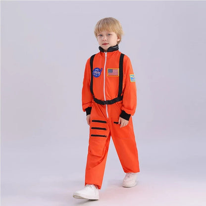 Halloween Costumes Kids Jumpsuit Astronaut