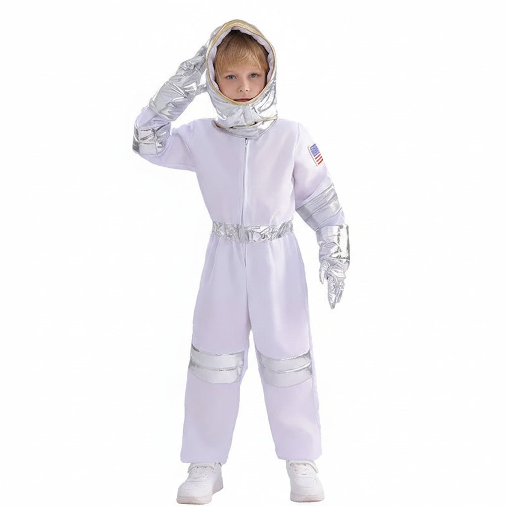 Halloween Costumes Kids Astronaut Jumpsuit