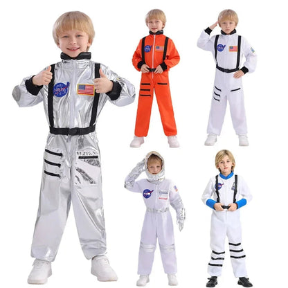 Halloween Costumes Kids Astronaut Jumpsuit