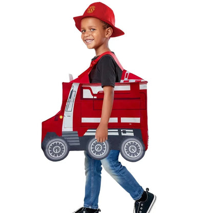 Halloween Costumes Kids Firefighter Truck