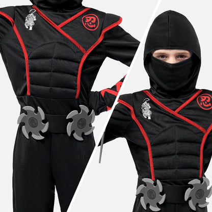 Halloween Costumes Kids Ninja Outfit Set