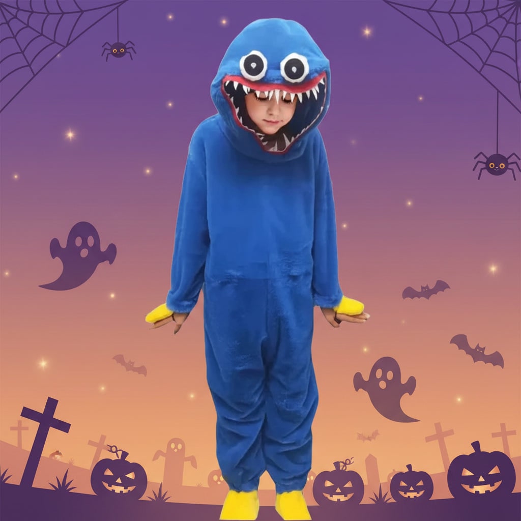 Halloween Costumes Kids Plush Monster