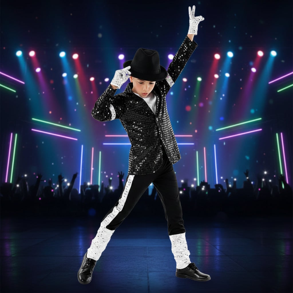 Halloween Costumes Kids Pop Star Dance