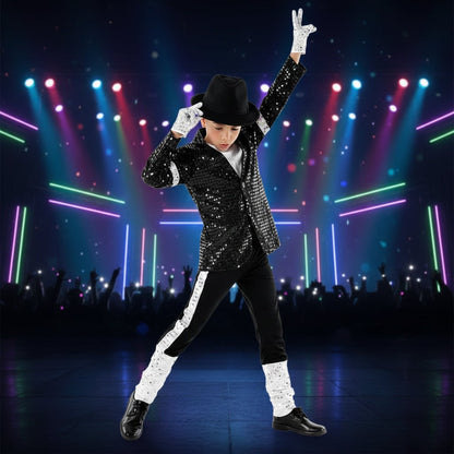 Halloween Costumes Kids Pop Star Dance
