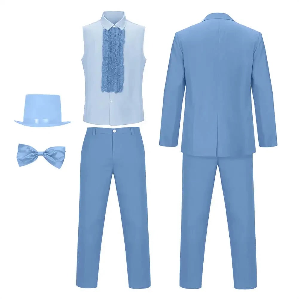 Halloween Costumes Mens Formal Suit Hat