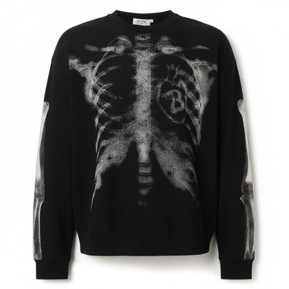 Halloween Costumes Mens Skeleton Shirt