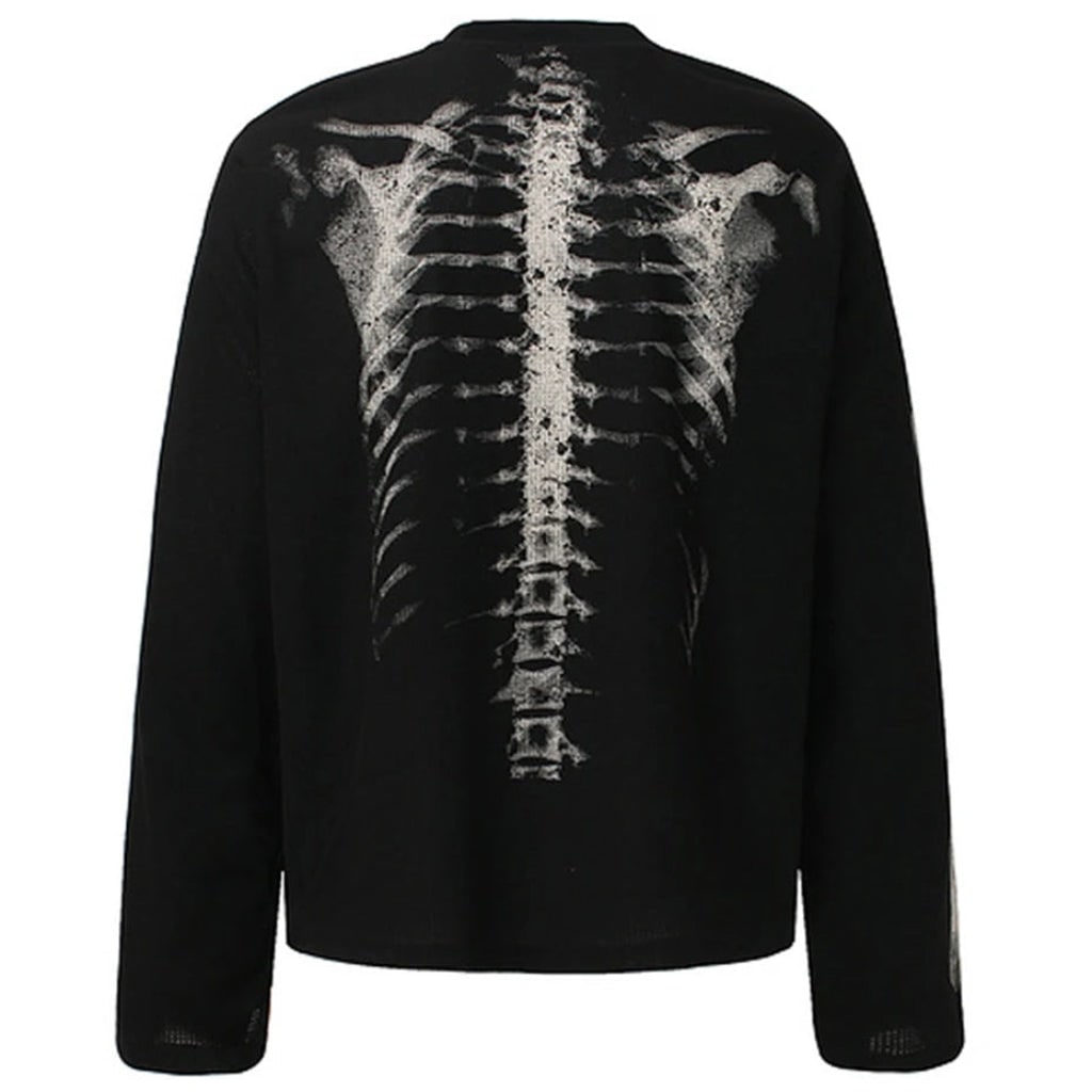 Halloween Costumes Mens Skeleton Shirt