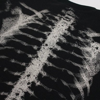 Halloween Costumes Mens Skeleton Shirt