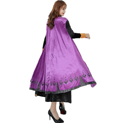Halloween Costumes Princess Dress Cape Women