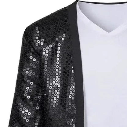 Halloween Costumes Sequin Jacket Set