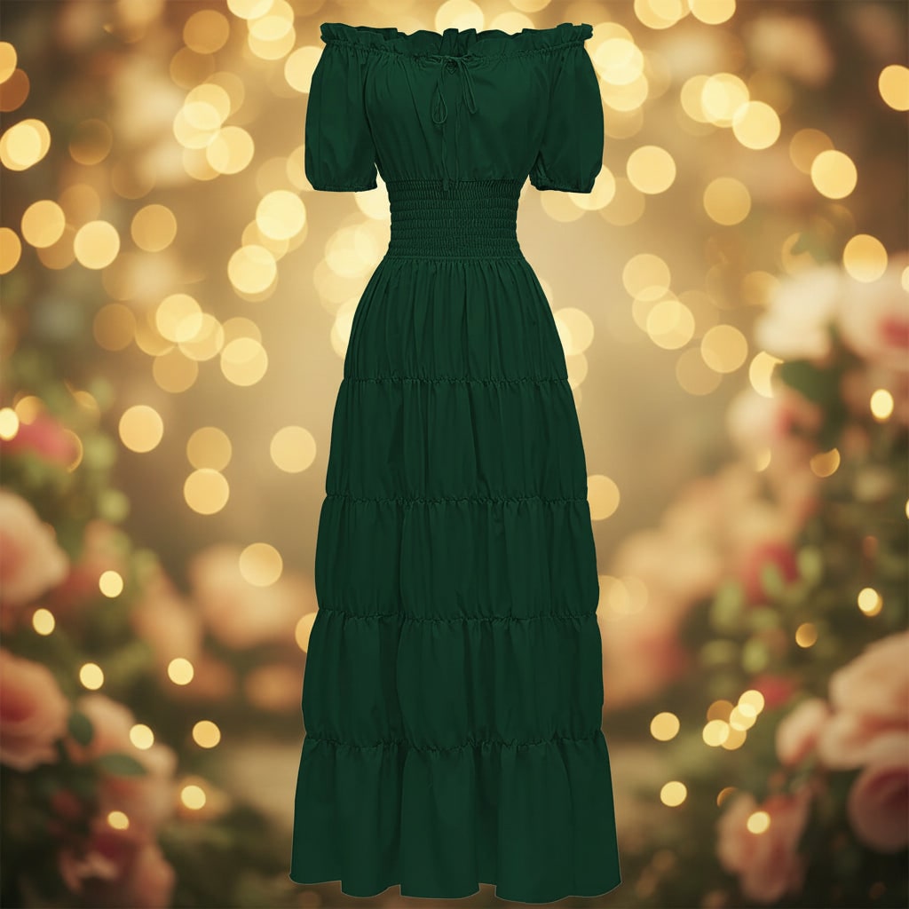Halloween Costumes Womens Boho Maxi Dress
