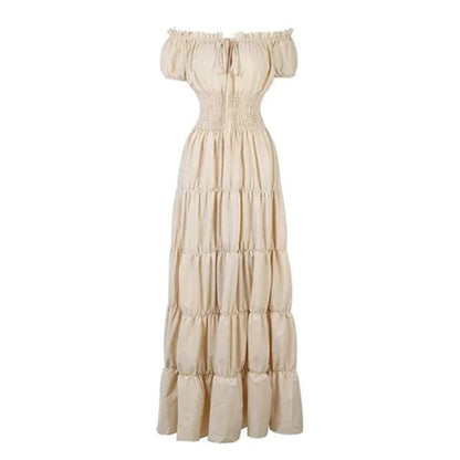 Halloween Costumes Womens Boho Maxi Dress