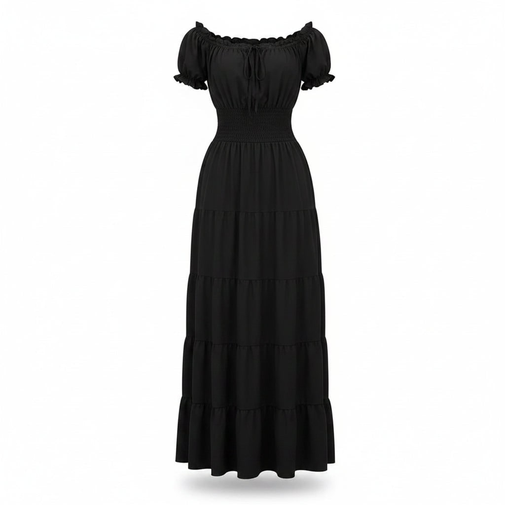Halloween Costumes Womens Boho Maxi Dress