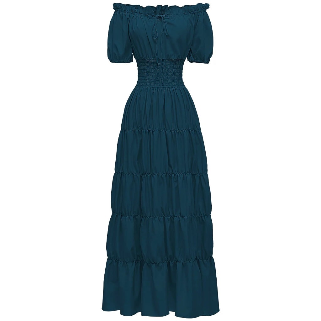 Halloween Costumes Womens Boho Maxi Dress