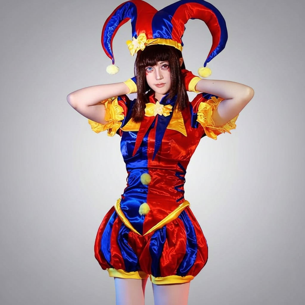 Halloween Costumes Womens Jester Party