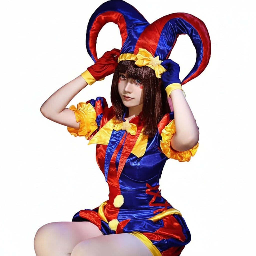 Halloween Costumes Womens Jester Party