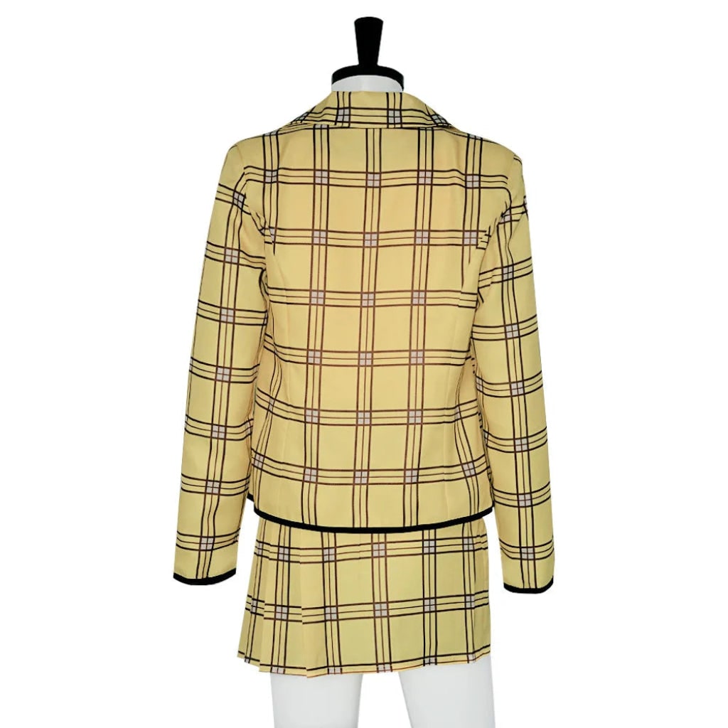 Halloween Costumes Womens Plaid Blazer Skirt