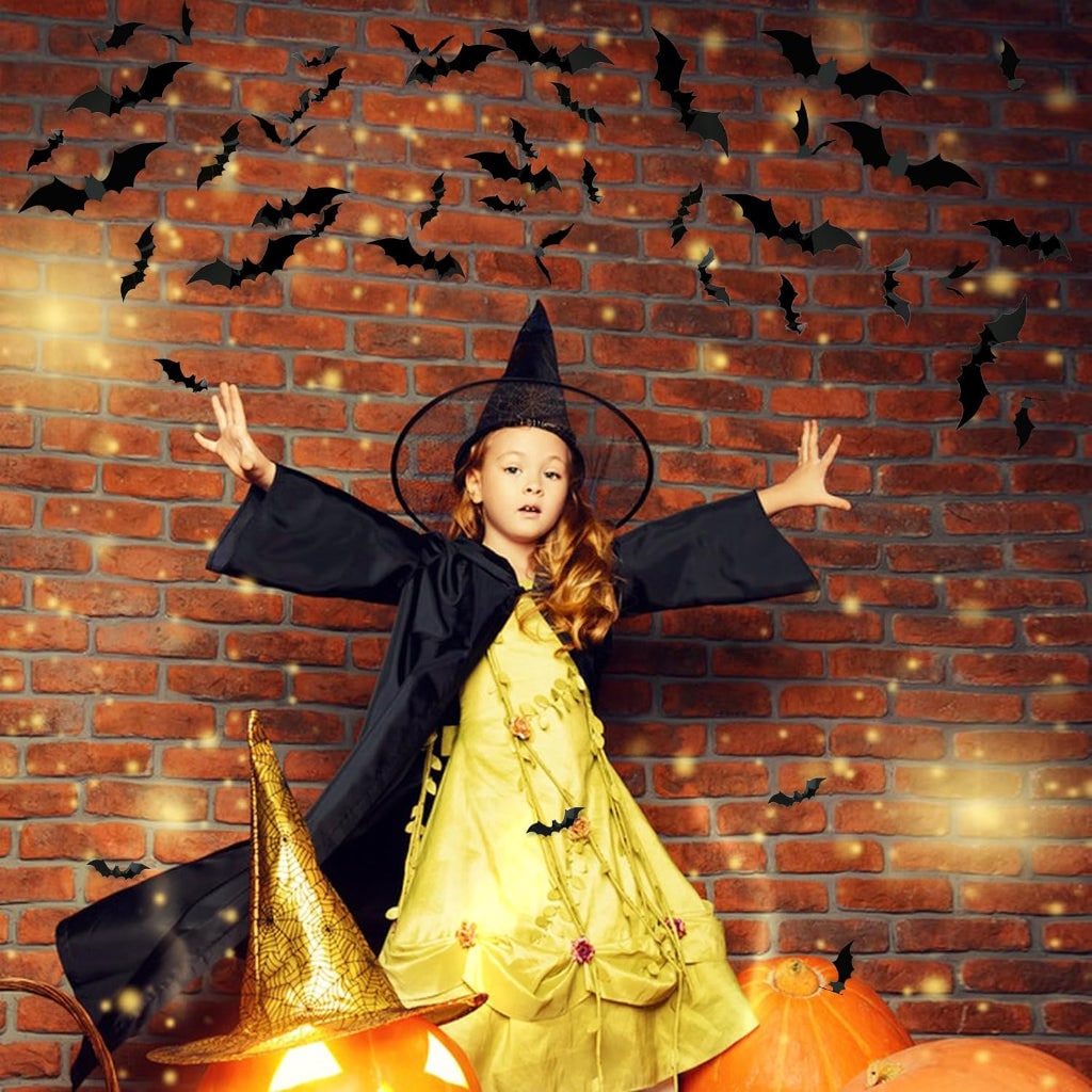 Halloween Decoration 3D Bat Wall Stickers