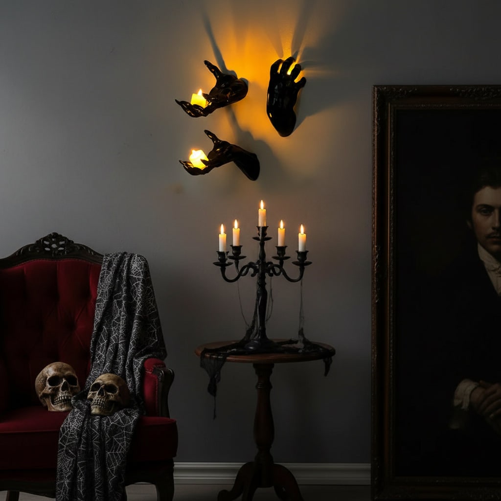 Halloween Decoration 3D Wall Art Gothic Home