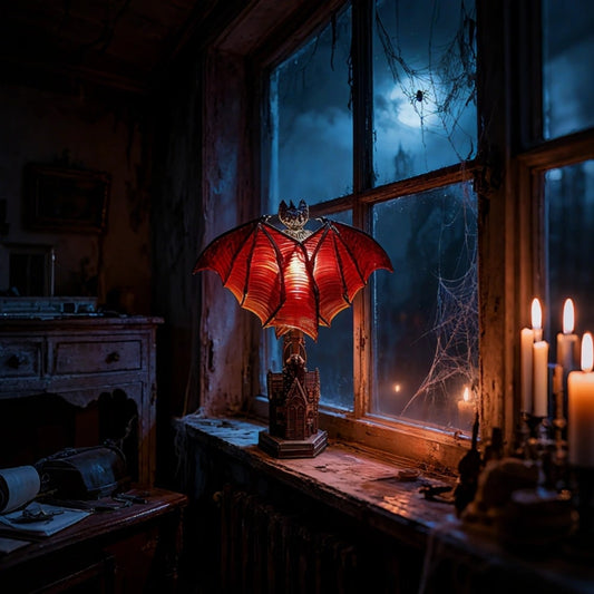 Halloween Decoration Bat Lamp Spooky Home