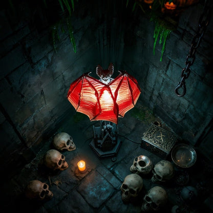 Halloween Decoration Bat Lamp Spooky Home