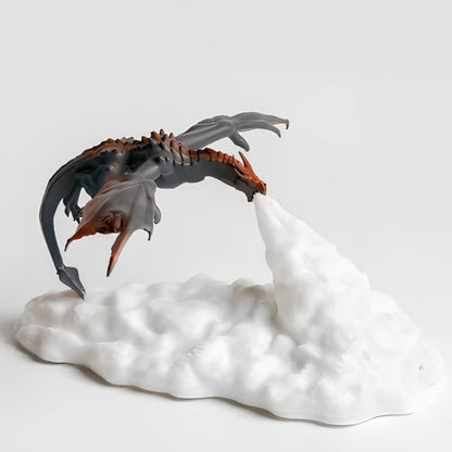 Halloween Decoration Dragon LED Flame Night