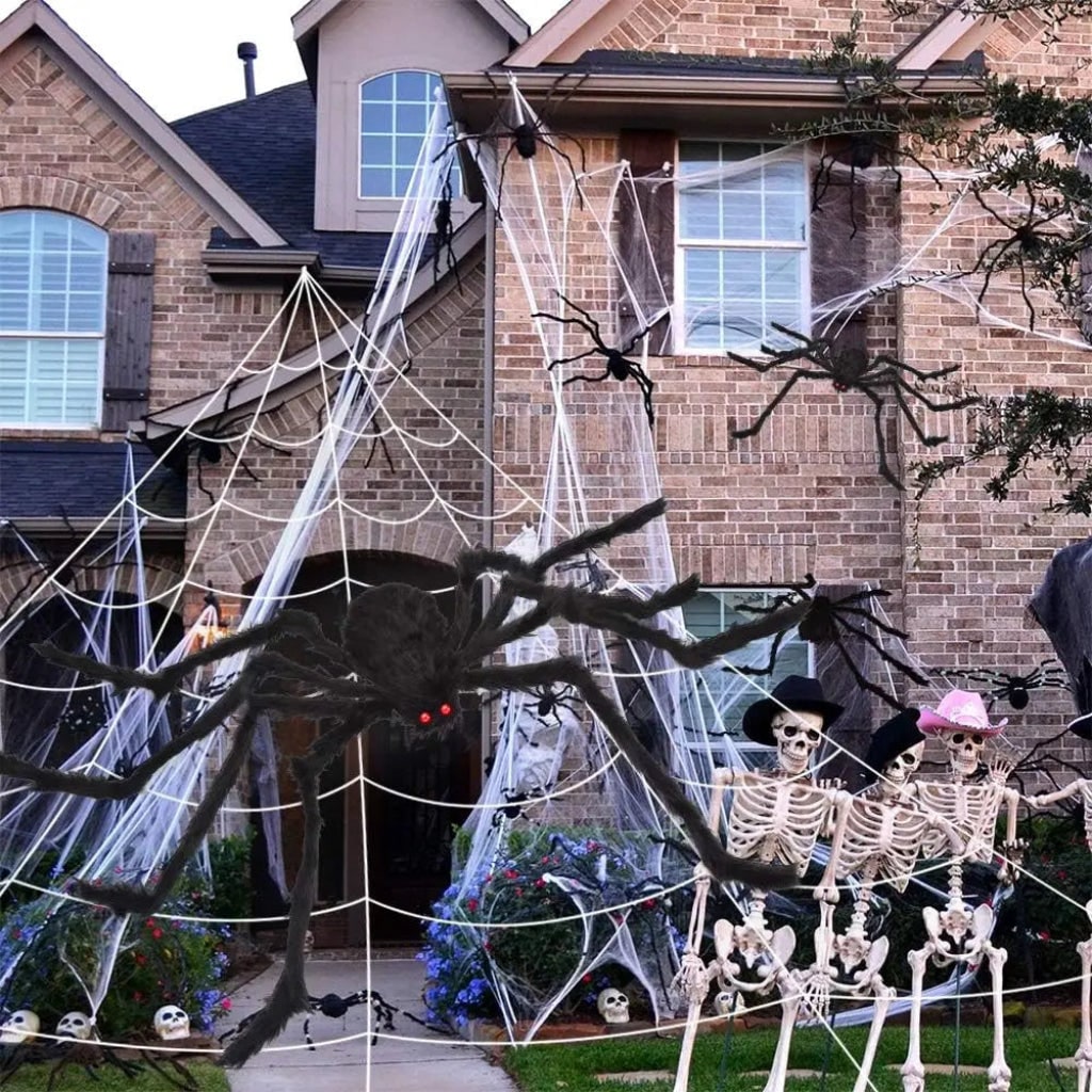 Halloween Decoration Giant Spider Web