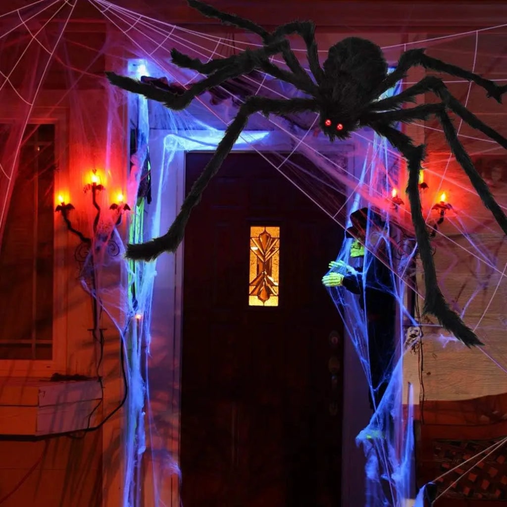 Halloween Decoration Giant Spider Web