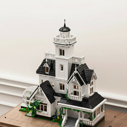 Halloween Toy Haunted House Brick Building