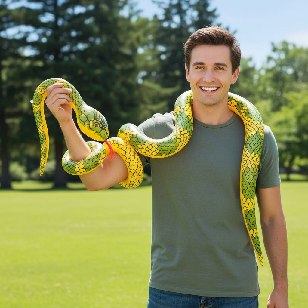 Halloween Decoration Inflatable Snake