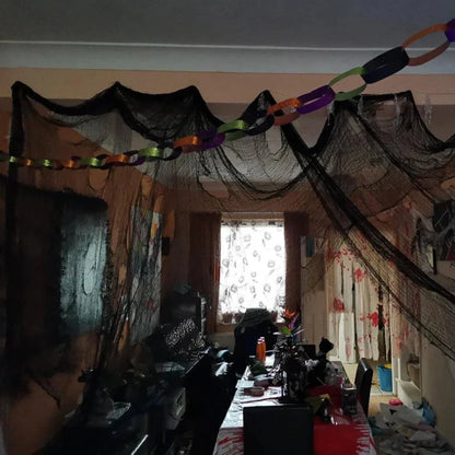 Halloween Decoration Netting Spooky Spider