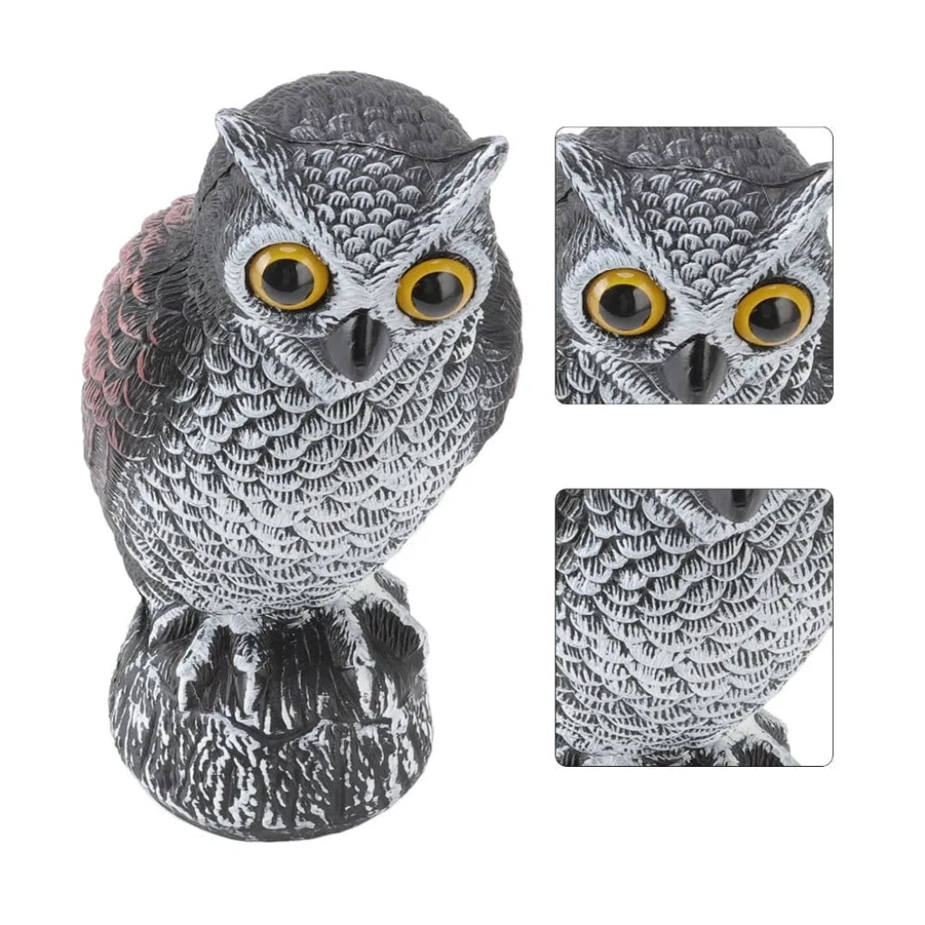 Halloween Decoration Realistic Owl Garden
