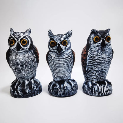 Halloween Decoration Realistic Owl Garden