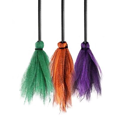 Halloween Decoration Sign Broom Parking Fun