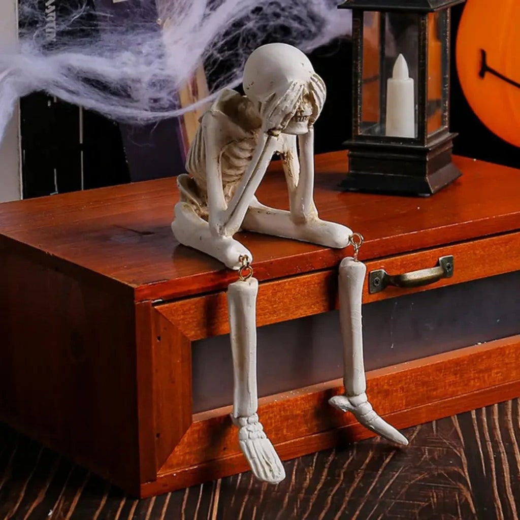 Halloween Decoration Skeleton Figurine Home