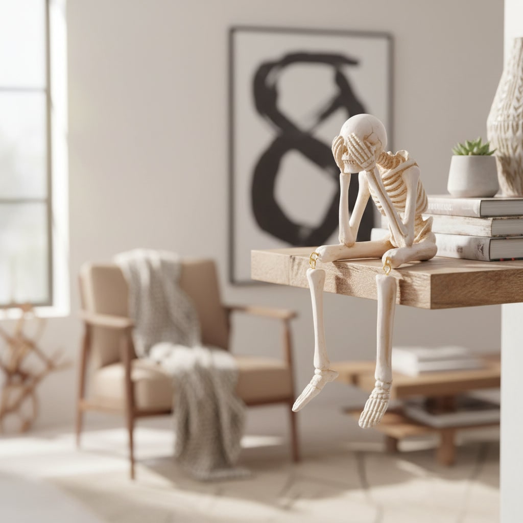 Halloween Decoration Skeleton Figurine Home