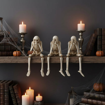 Halloween Decoration Skeleton Figurine Home