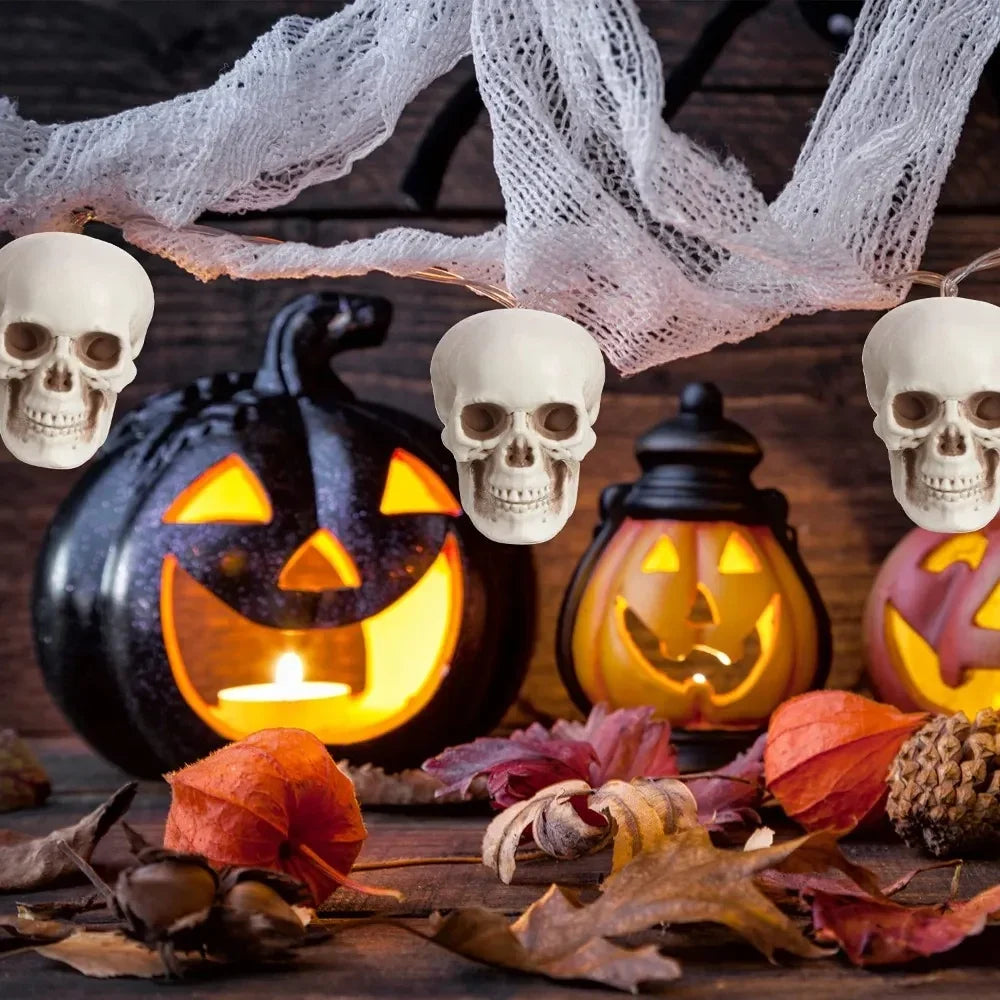 Halloween Decoration Skeleton Skulls Spooky