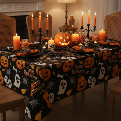 Halloween Decoration Tablecloth Party
