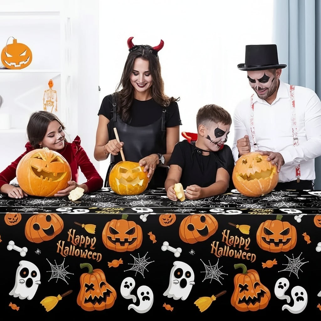 Halloween Decoration Tablecloth Party