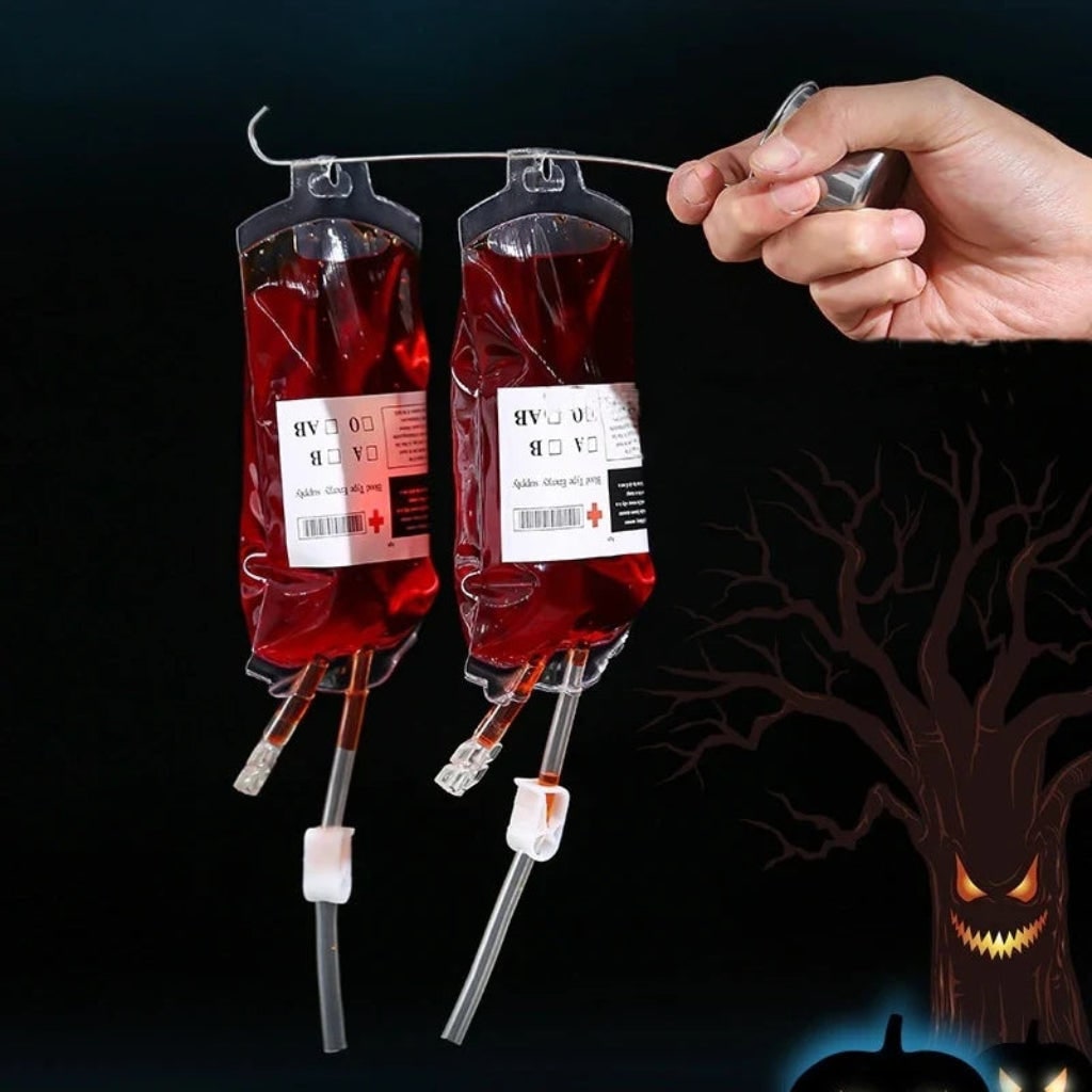 Halloween Decoration Vampire Blood Bag Party