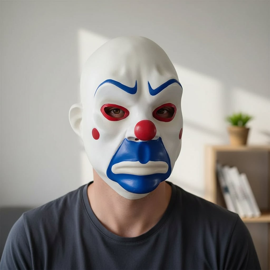 Halloween Mask Scary Clown Creepy Costume