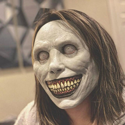 Halloween Mask Scary Demon Hooded Festival