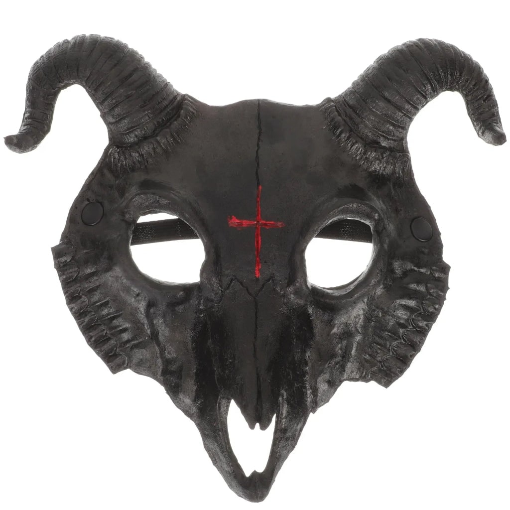 Halloween Mask Scary Theater Goat Costume