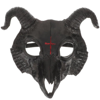 Halloween Mask Scary Theater Goat Costume