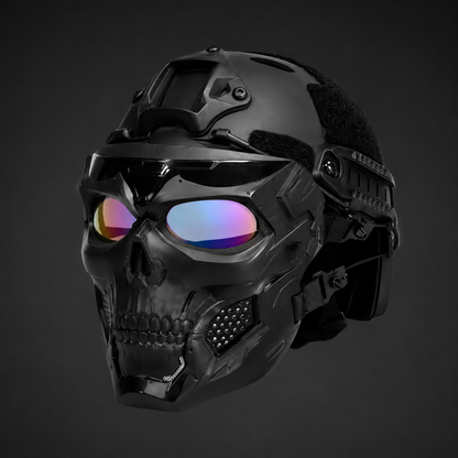 Halloween Mask Skull Tactical Helmet Outdoor
