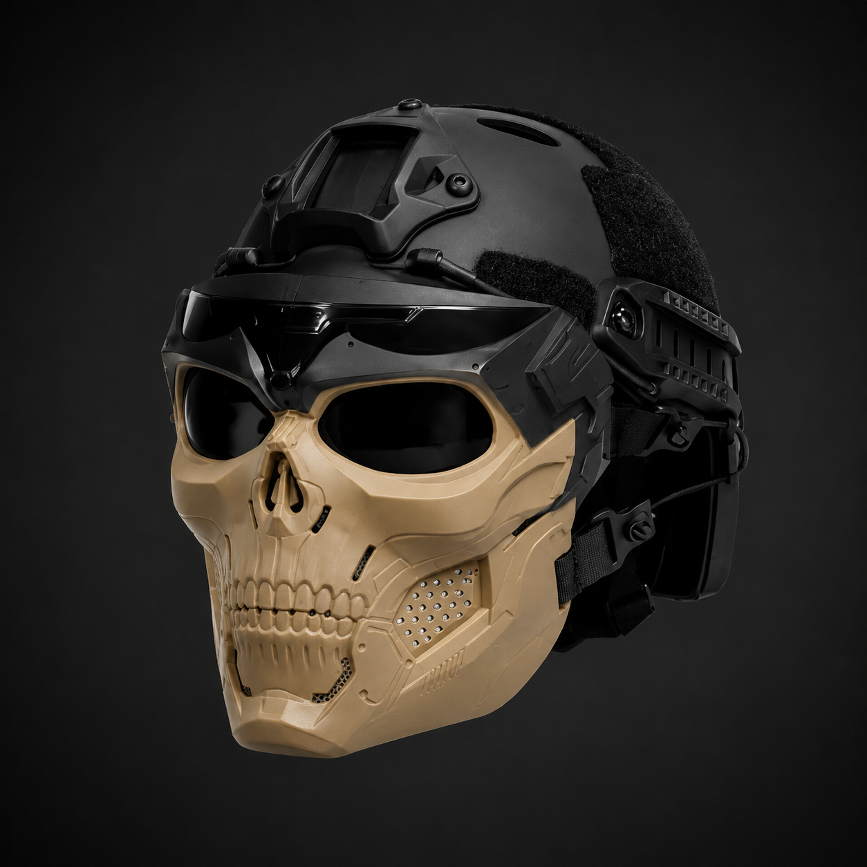 Halloween Mask Skull Tactical Helmet Outdoor