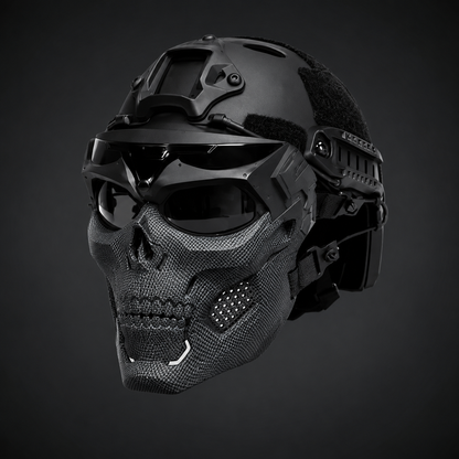 Halloween Mask Skull Tactical Helmet Outdoor
